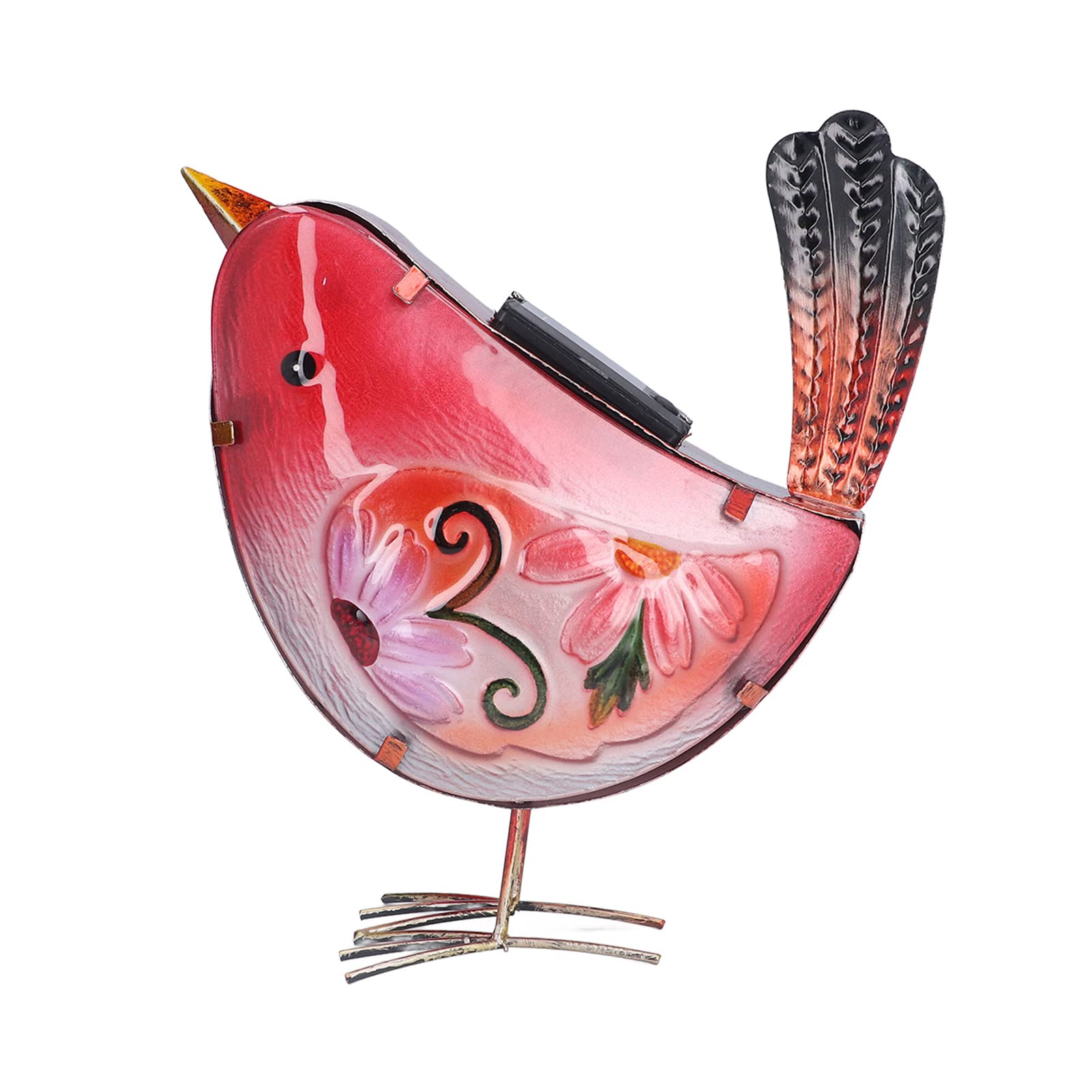 YOUTHINK Solar Powered Garden Stake Lights - Waterproof Outdoor LED Red Bird Landscape Lighting for Patio, Backyard, Party & Wedding Decoration | Perfect for Holiday, Garden & Home Decor