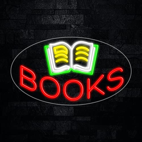 Books LED Neon Sign - 28