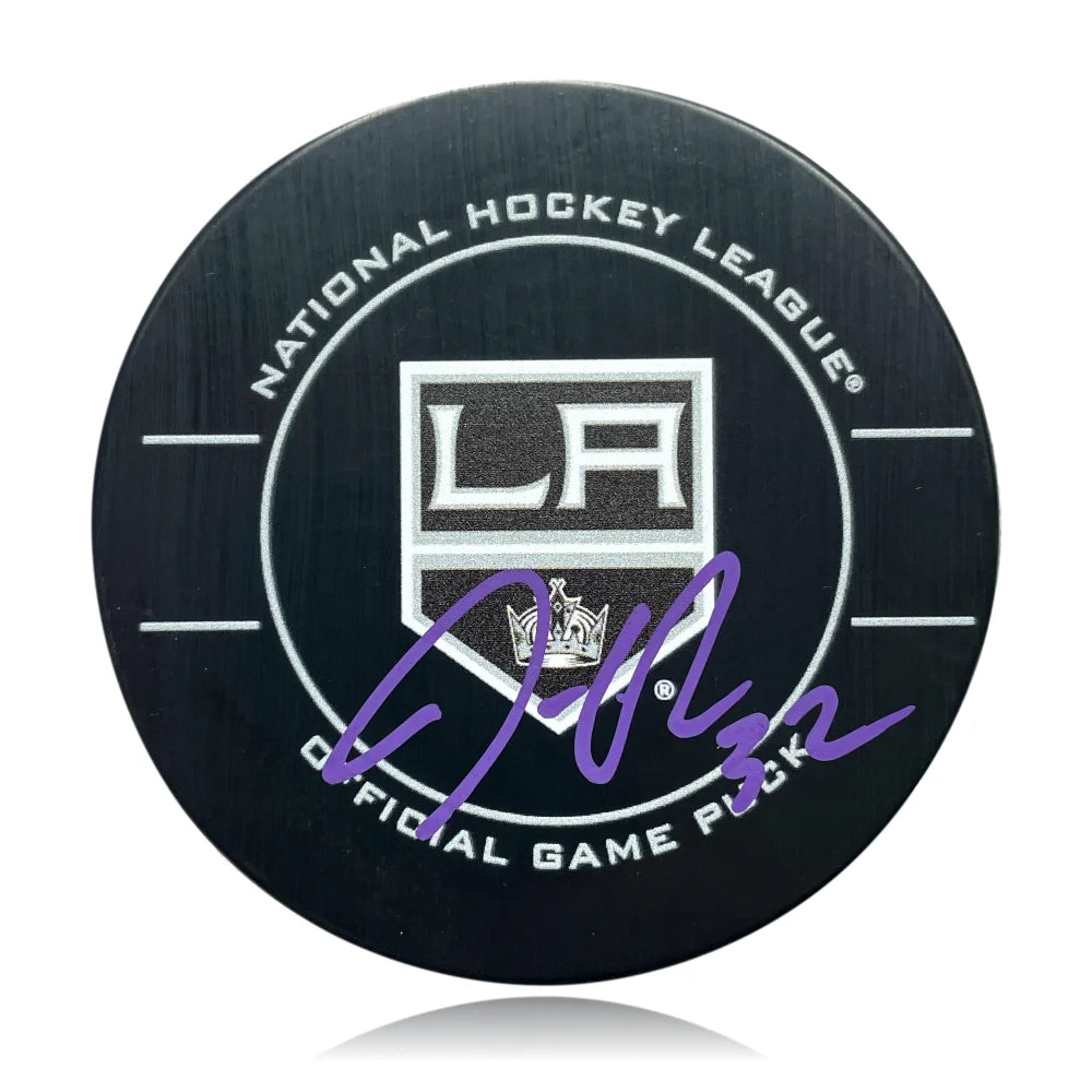 Jonathan Quick Autographed LA Kings 2012 Stanley Cup Hockey Puck - Signed with IGM COA - Perfect for Hockey Fans, Collectors, and Sports Memorabilia Displays