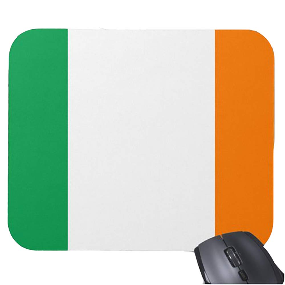 Flag Ireland Coaster Mouse Pad - 9.5