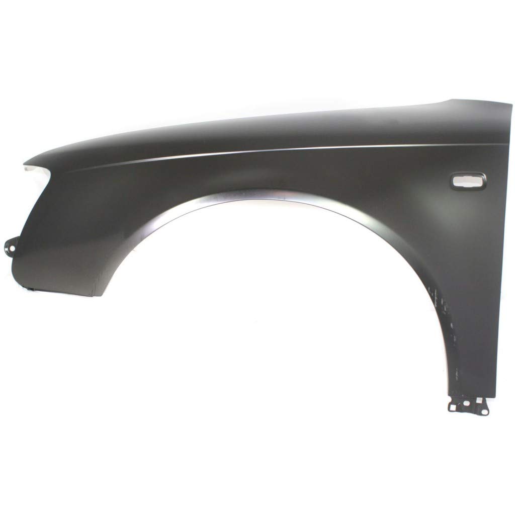 2005-2008 Audi A4 Driver Side Front Fender Replacement - CAPA Certified with Turn Signal Hole | Compatible with Base/Avant Models | Fits Part Numbers 8E0821105F & AU1240116 | Perfect for Auto Body Repair & Restoration Projects