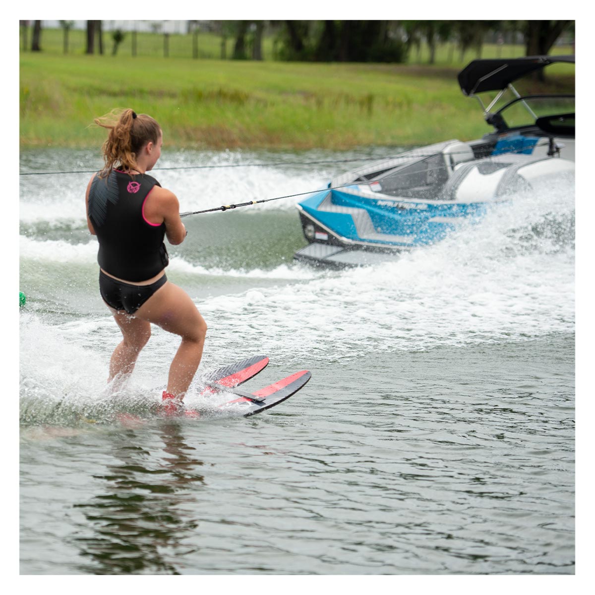HO Excel 59 Combo Water Skis with Horseshoe Bindings - Premium Water Sports Equipment for Lakes & Oceans | Perfect for Beginners & Intermediate Skiers