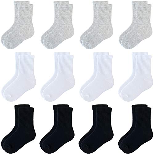 12 Pairs-black,white,grey
