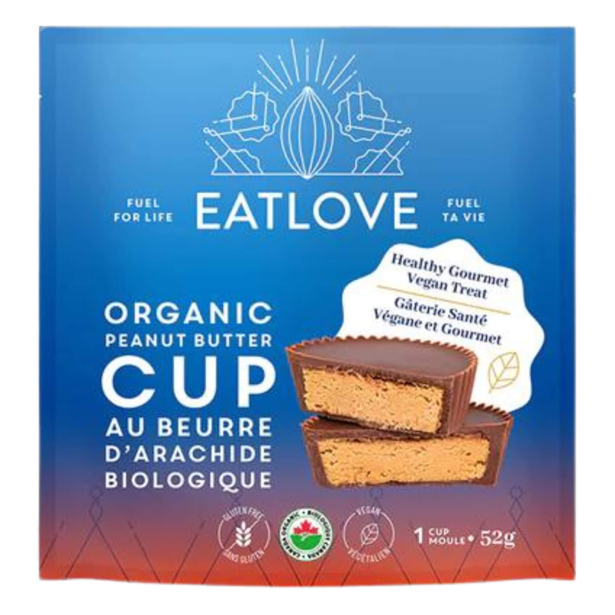 Organic Dark Chocolate Cups - Vegan, Gluten-Free, Non-GMO - Perfect for Gifts, Desserts & Healthy Snacking