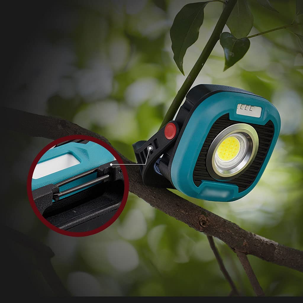 Best Magnetic Camping Light - 4 Color Temperature Rechargeable LED Tent Light for Outdoor Adventures, Hiking & Backpacking - Long Battery Life Waterproof Camping Lantern (Black) - Perfect for Tents, RVs, Emergency Kits & Nighttime Activities