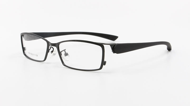 Bclear TR90 Alloy Frame Full Rim Eyeglasses for Men - Lightweight & Durable S1976 - Perfect for Work, Reading & Everyday Use