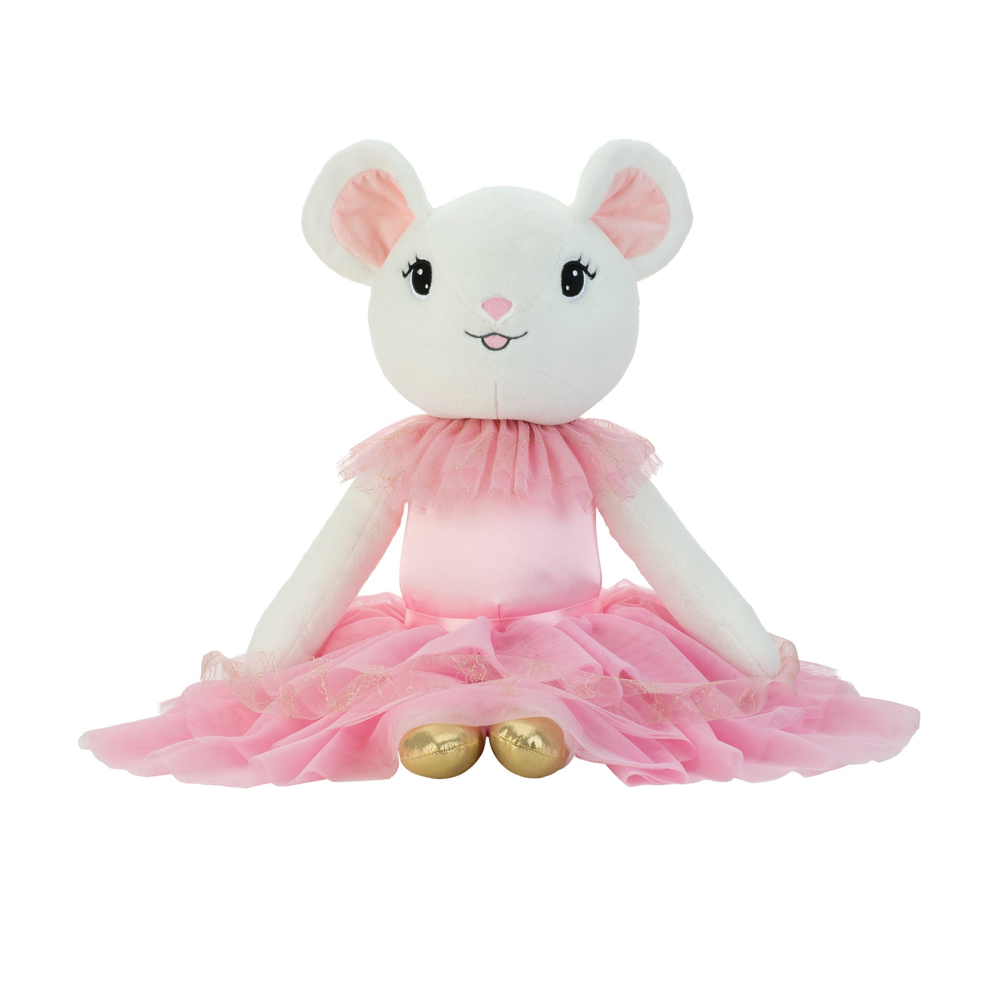 Claris The Mouse Big Pink Parfait Plush Doll - Soft Stuffed Animal Toy for Kids, Kawaii Collectible Gift for Anime Fans | Perfect for Bedroom Decor, Birthday Presents & Cute Photo Props