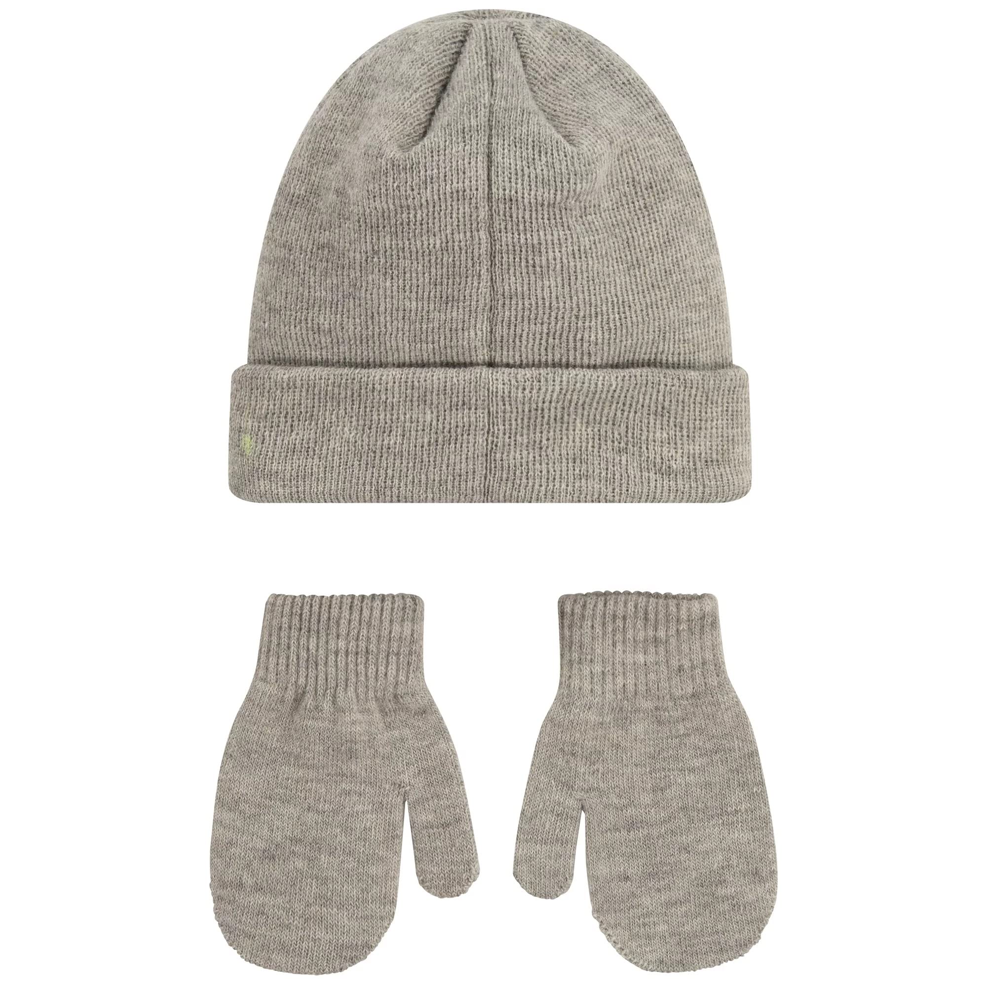 Nike Baby Boys' Winter Beanie and Mittens Set - Warm 2-Piece Knit Hat and Gloves for Toddlers - Perfect for Cold Weather, Snow Play, and Outdoor Adventures