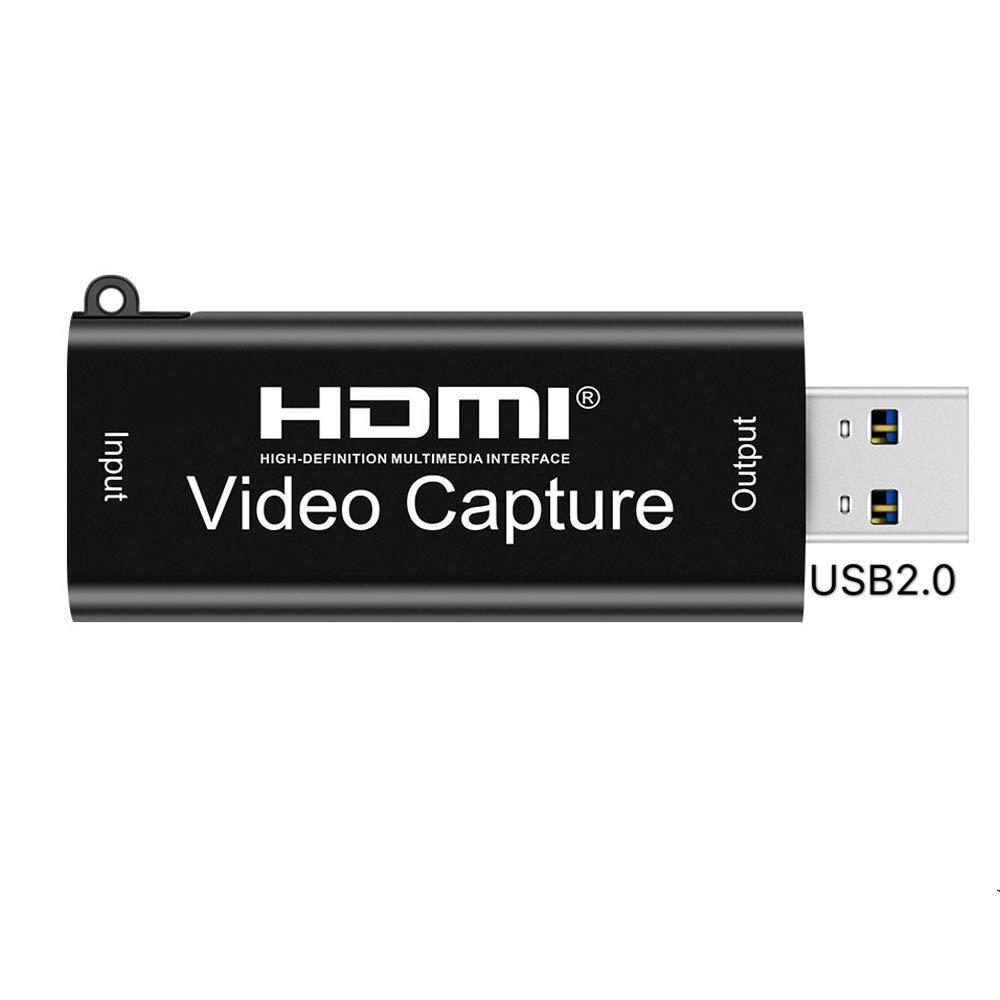 SUMPIGGER 4K HDMI Video Capture Card for DSLR, USB 2.0/3.0 Live Streaming Device - 1080P HD Audio Video Recorder for Gaming, YouTube & Live Broadcasts | Perfect for Twitch, OBS & Video Conferencing