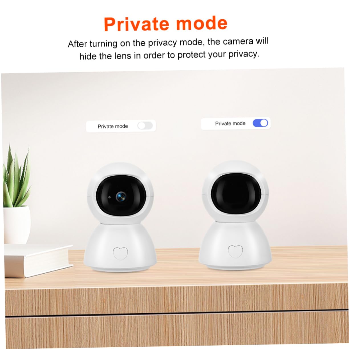ULDIGI Indoor Pet Camera - 1080P HD WiFi Pet Monitor for Dogs & Cats, Night Vision, 2-Way Audio, Motion Detection - White Plastic Home Security Camera (Perfect for Pet Owners & Home Surveillance)