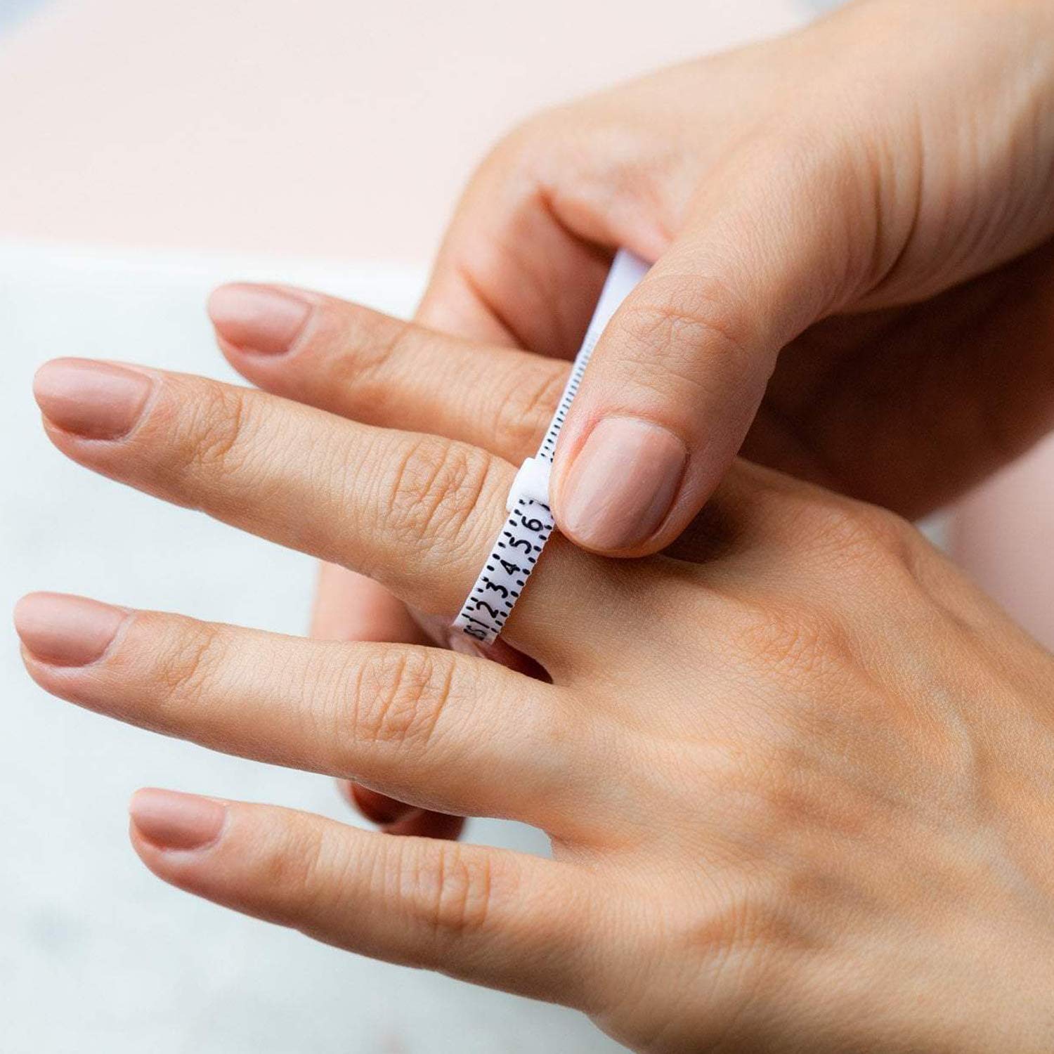 Stainless Steel Ring Sizer Gauge Set (Sizes 0-13) - Professional Finger Ring Measuring Tool with Adjustable Belt for Accurate Jewelry Sizing - Perfect for Jewelers, Engagements & Wedding Ring Fitting