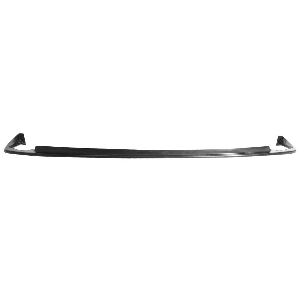 IKON MOTORSPORTS PU Black Front Bumper Lip Spoiler for 2010-2011 Toyota Prius - Factory Style Splitter | Enhances Aerodynamics & Sporty Look for Street & Track Performance