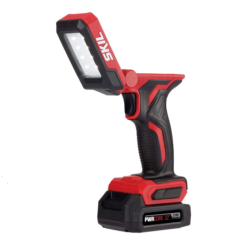 SKIL CB738701 3-Tool Combo Kit - Brushless 12V Cordless Drill Driver (1/2 Inch), Oscillating Multi-Tool & Work Light with 2.0Ah Lithium Battery & Charger - Perfect for DIY Projects, Home Repairs & Professional Construction Work