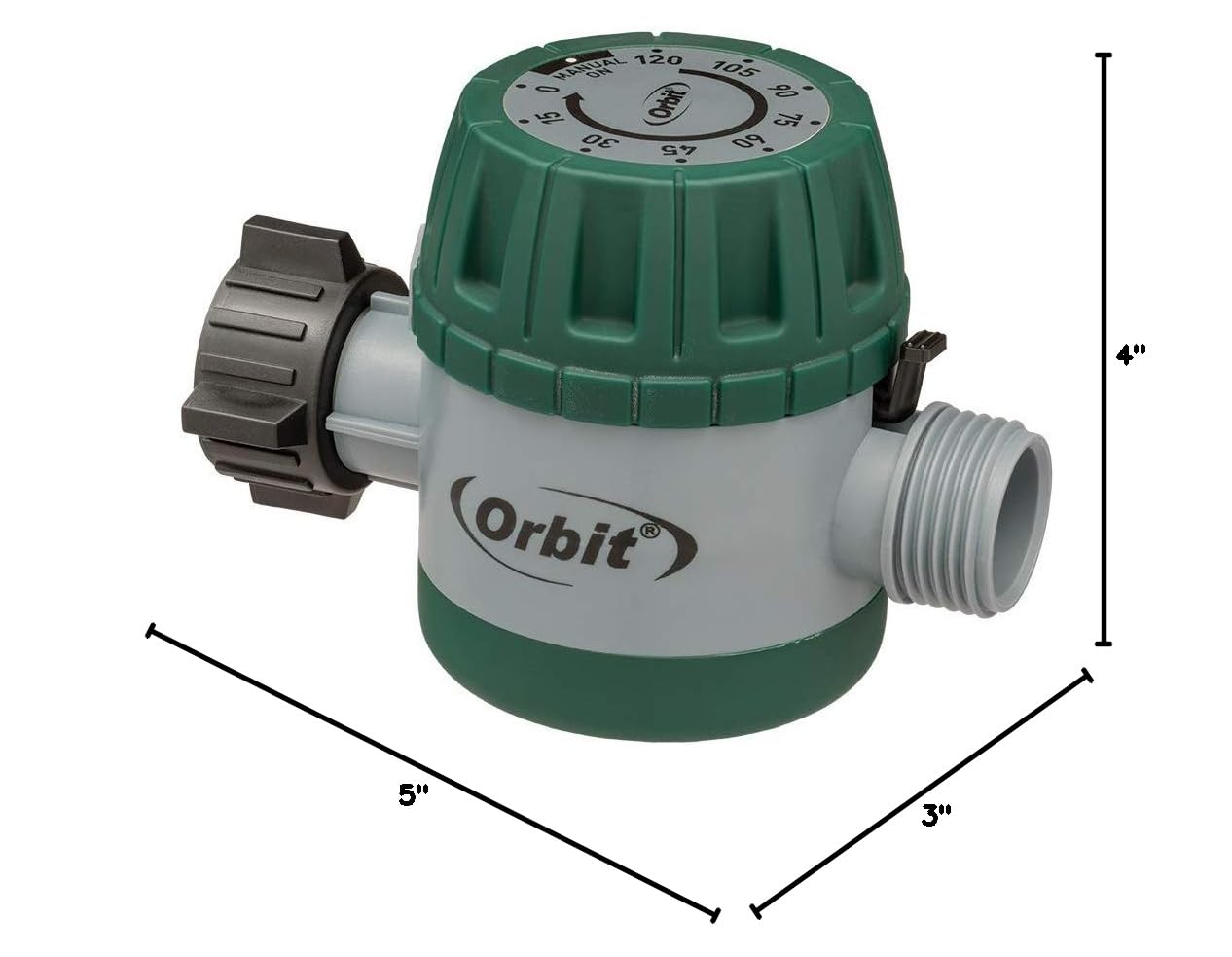 Orbit 62034 Mechanical Garden Hose Timer 8-Pack - Automatic Watering System for Sprinklers, Drip Irrigation, Lawns & Plants | Outdoor Faucet Timer for Efficient Watering