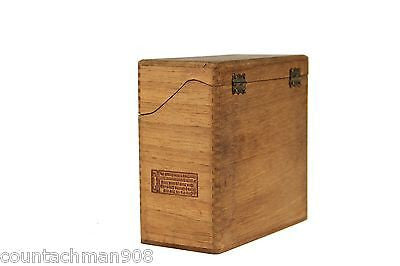 Vintage Bayuk Philadelphia Longfellow Wood Dovetailed Hinged Cigar Box 1920s - Antique Collectible Tobacco Storage for Cigars, Jewelry & Keepsakes - Perfect for Home Decor, Man Cave or Gift Idea