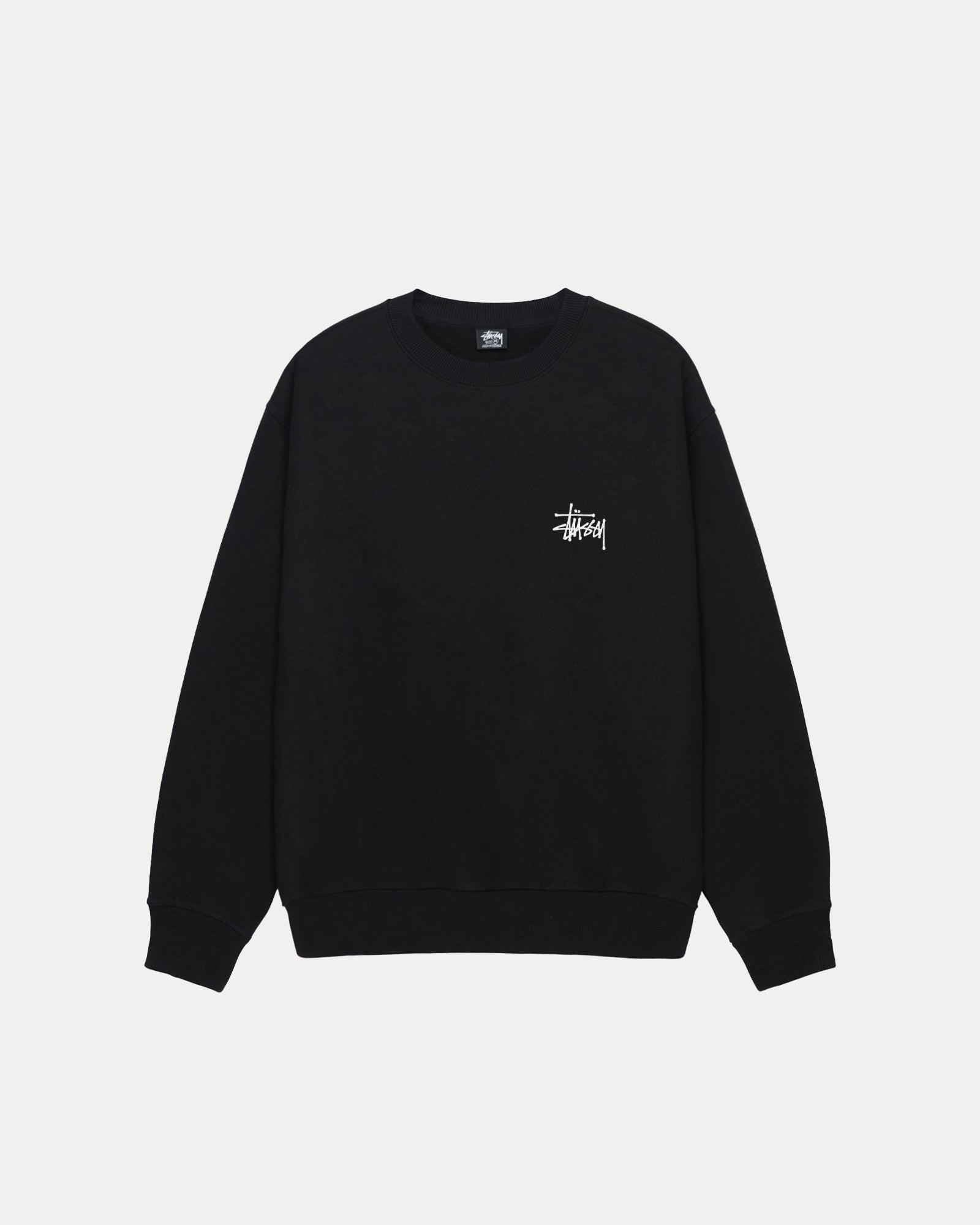 Stüssy Classic Crewneck Sweatshirt - Men's Casual Pullover for Streetwear & Everyday Comfort