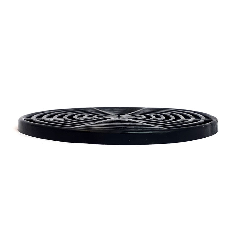 BarConic® Rubber Coaster Set - 4.25 Inch Diameter Non-Slip Drink Coasters for Coffee, Beer & Wine - Perfect for Home, Bar & Office Use