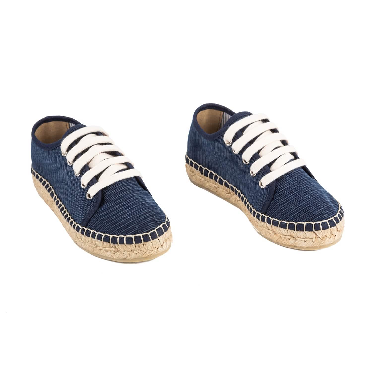 Kids' Cotton Blend Platform Espadrilles - Comfortable & Stylish Summer Shoes for Boys & Girls | Perfect for Beach, Playground & Casual Outings