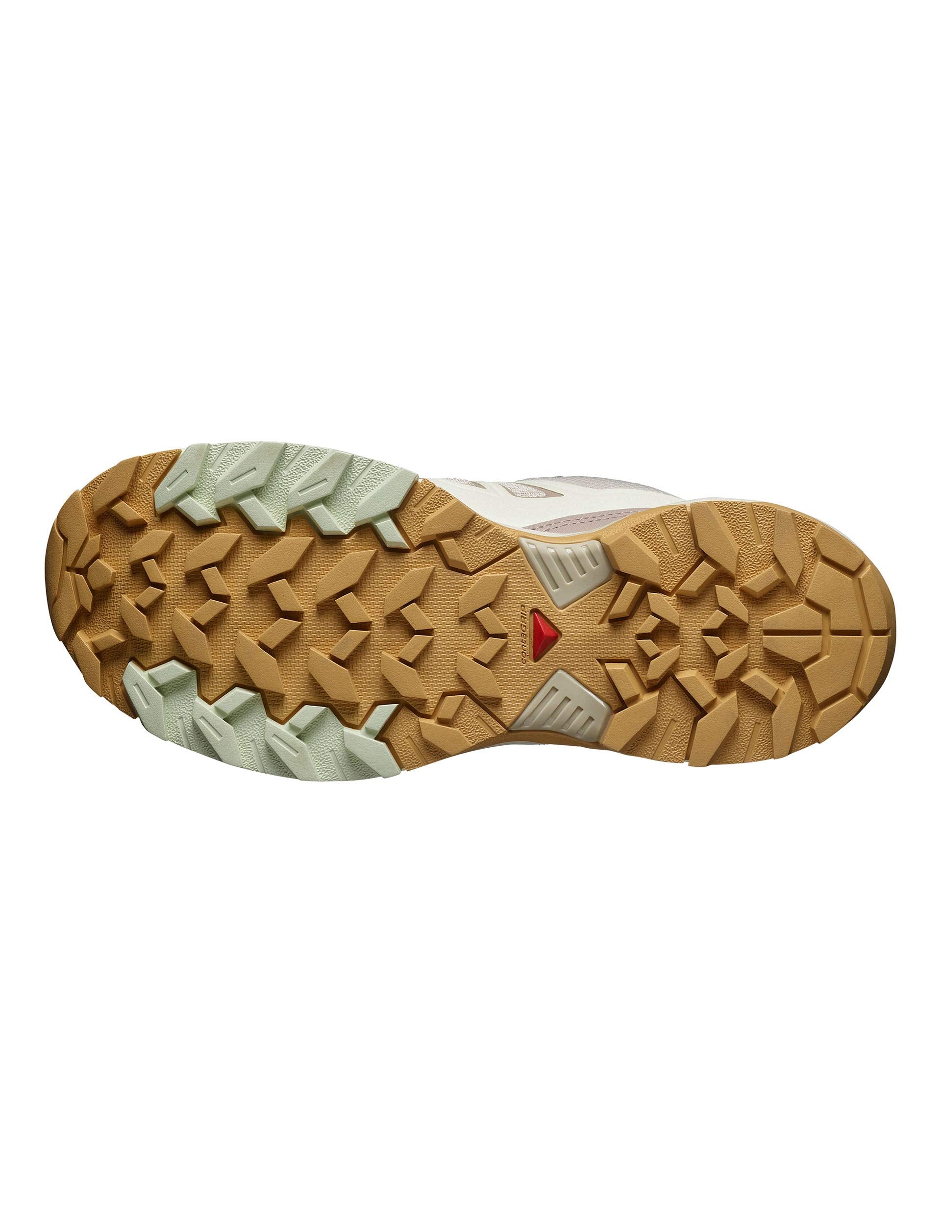 X Ultra 360 Edge Waterproof Hiking Shoes - Rainy Day/Vanilla Ice/Canary Green Color Options | Perfect for Outdoor Adventures & Wet Weather Conditions