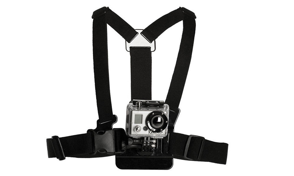 18-Piece Sports & Outdoor Accessory Kit for GoPro HERO 2/3/4 - Includes Large Durable Travel Case - Perfect for Hiking, Surfing, Cycling & Adventure Travel