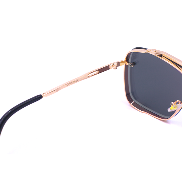 Bella Rose Gold Oversized Square Aviator Sunglasses for Women - Trendy Fashion Shades for Outdoor Activities, Beach, Driving & Summer Vacations