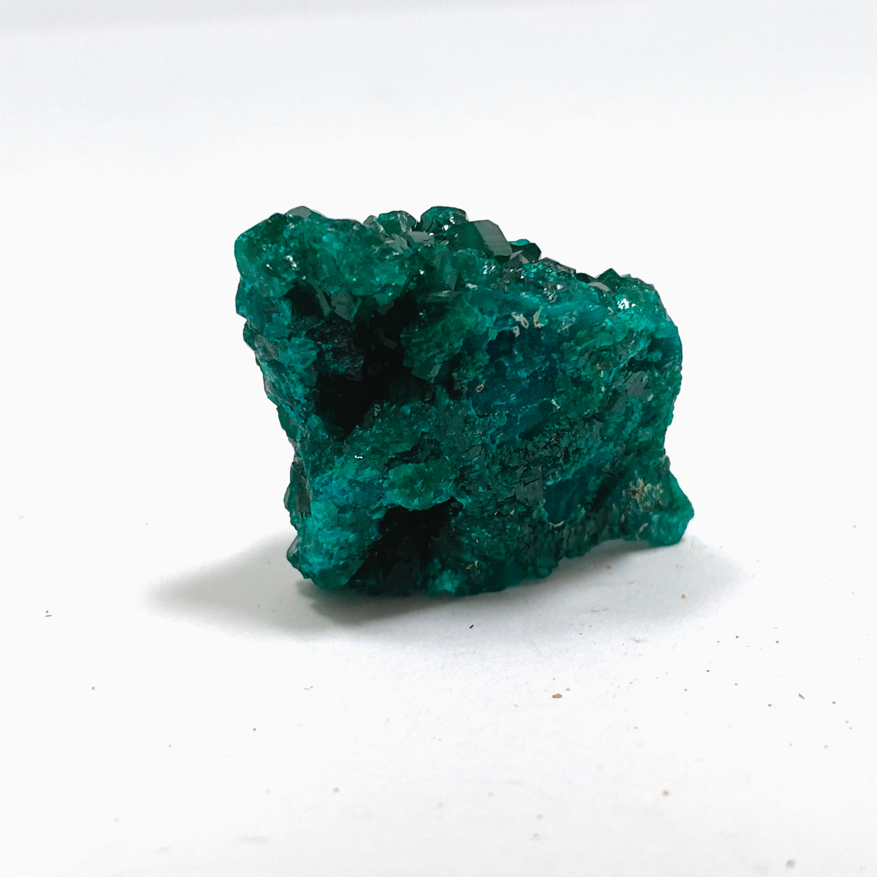 Natural Dioptase Crystal Specimen - DIOPS 06 | Rare Green Mineral Collection for Display, Healing & Meditation | Perfect for Home Decor, Gift & Crystal Enthusiasts