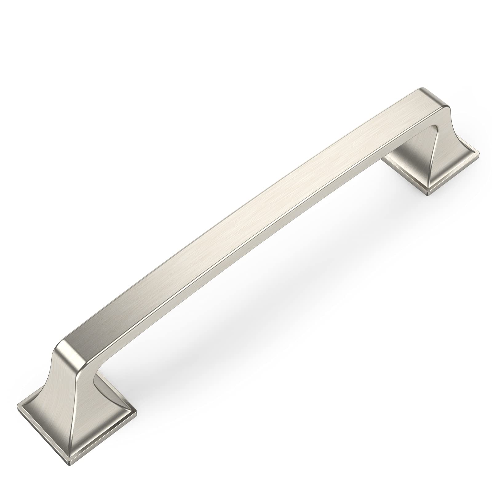 Amerdeco 30 Pack 5 Inch (128mm) Brushed Satin Nickel Cabinet Handles - Kitchen & Bathroom Drawer Pulls for Cabinets, Dressers, and Furniture Hardware | Durable & Stylish Home Upgrade