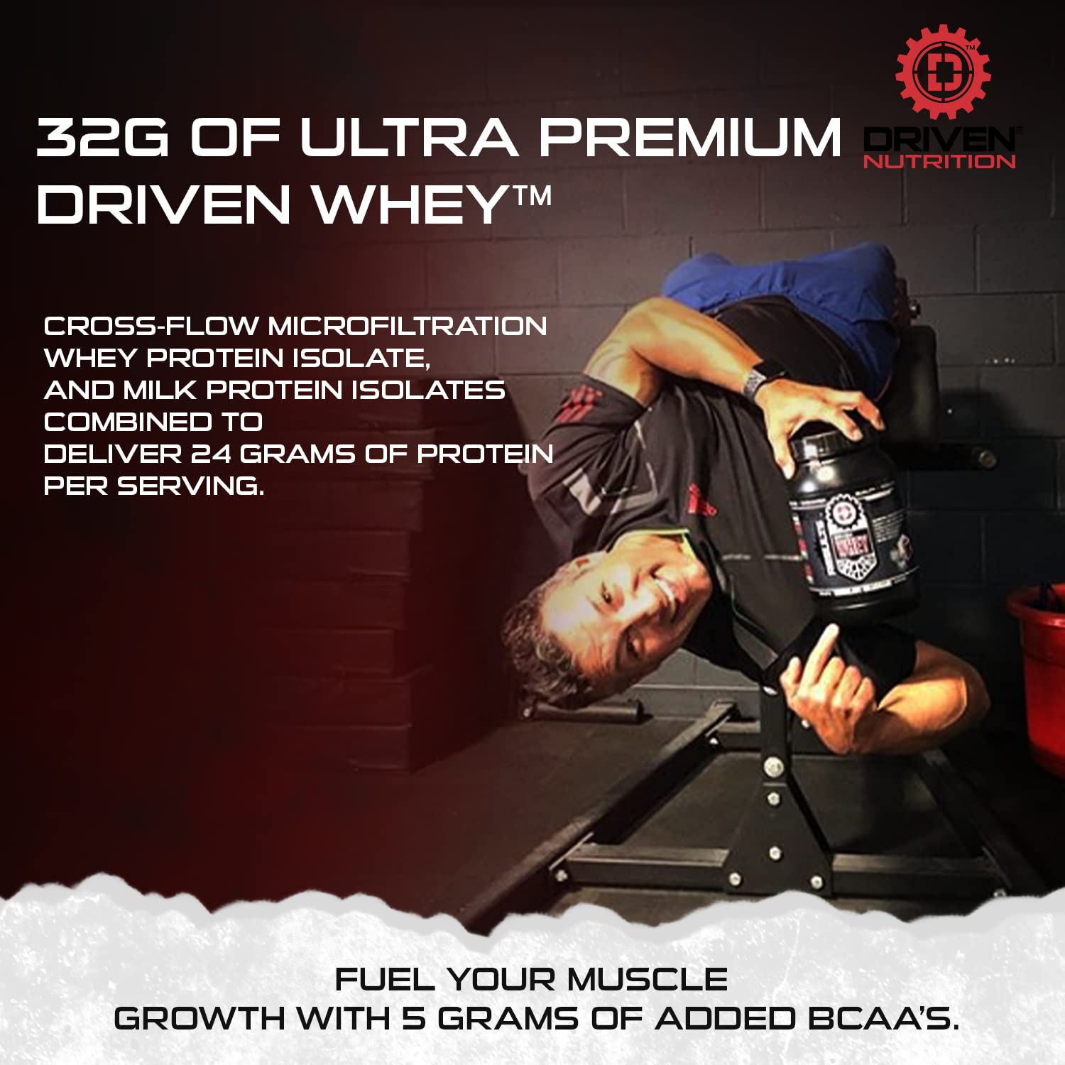 Grass Fed Whey Protein Powder - 23g Protein with BCAA & Digestive Enzymes for Muscle Recovery | Delicious Banana Pie Flavor | Post-Workout Shake & Healthy Breakfast Supplement (2 lb)