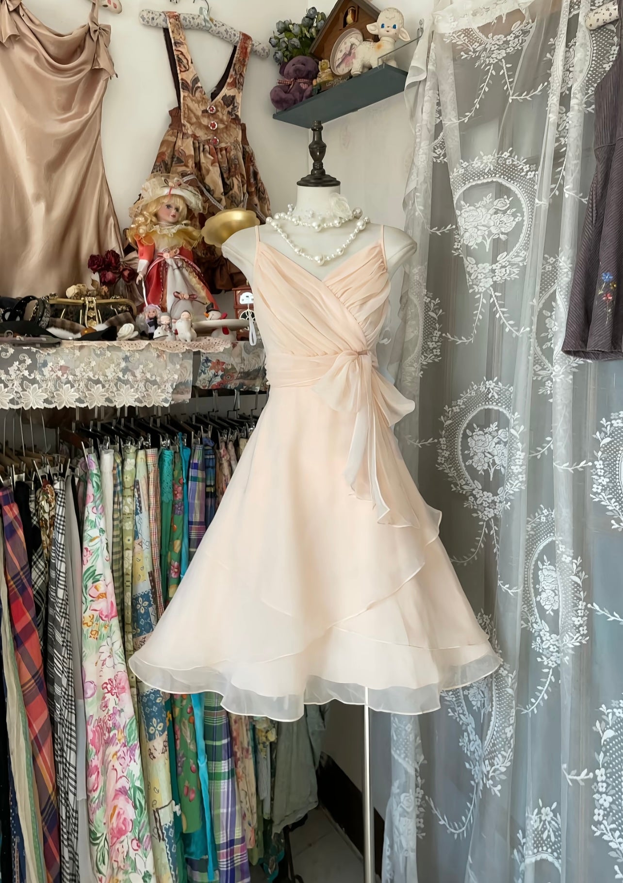 Elegant A-Line Short Prom Dress with Ruffle Detail - Flowy Chiffon Homecoming Party Dress J6674 | Perfect for Prom Night, Homecoming Dance & Special Occasions