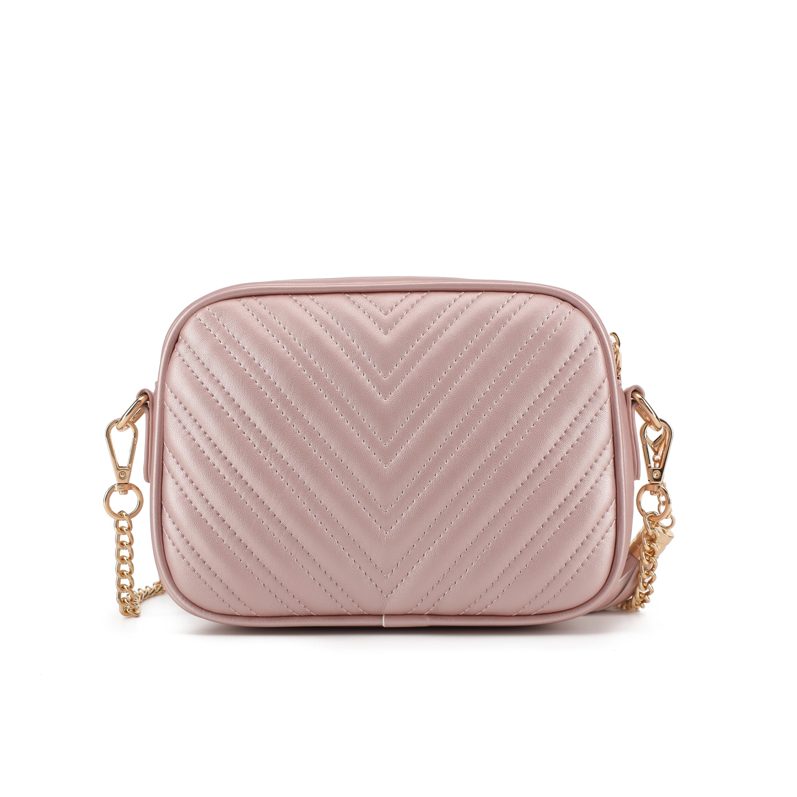 Lola Mae Quilted Crossbody Bag for Women - Fashionable Shoulder Purse with Trendy Design - Perfect for Daily Use, Travel, and Shopping