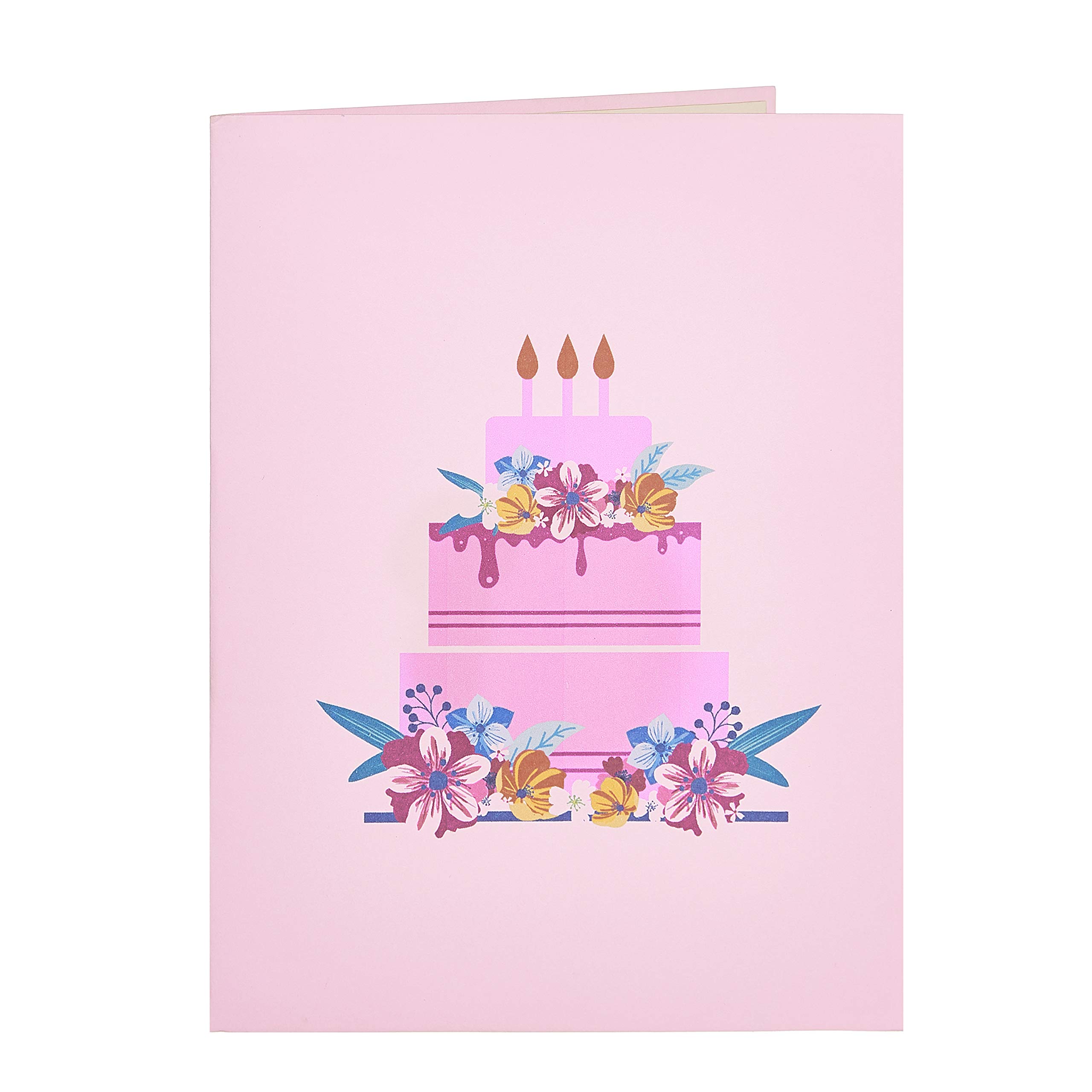 3D Birthday Cake Pop Up Card - Handmade Greeting Card for Mom, Wedding, Special Occasions | Perfect Gift for Birthdays, Anniversaries & Celebrations | Unique Cake-Themed Card for Memorable Moments