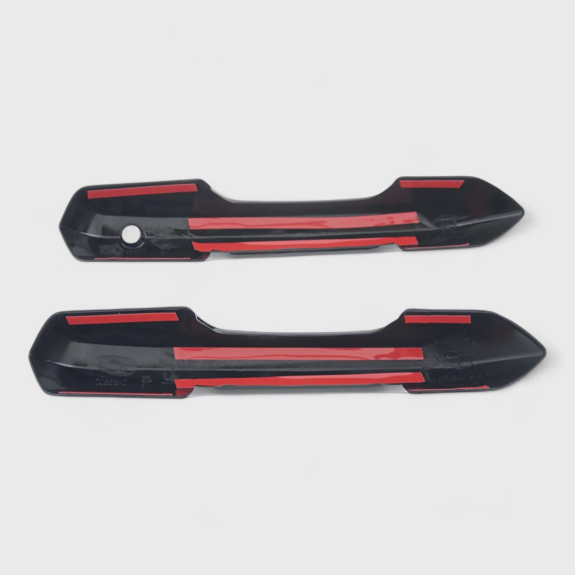 Gloss Black Chrome Delete Door Handle Cover Set with Keyless Sensors for Ford Mustang - Upgrade Your Car's Exterior Style & Security (2015-2023 Models) | Perfect for Car Enthusiasts & Auto Detailing