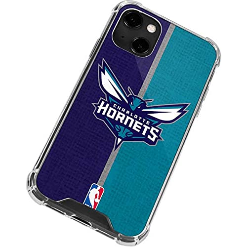 Official NBA Charlotte Hornets Canvas Phone Case for iPhone 13 - Clear Protective Cover with Premium Print | Perfect for Basketball Fans, Game Days & Team Spirit Accessories