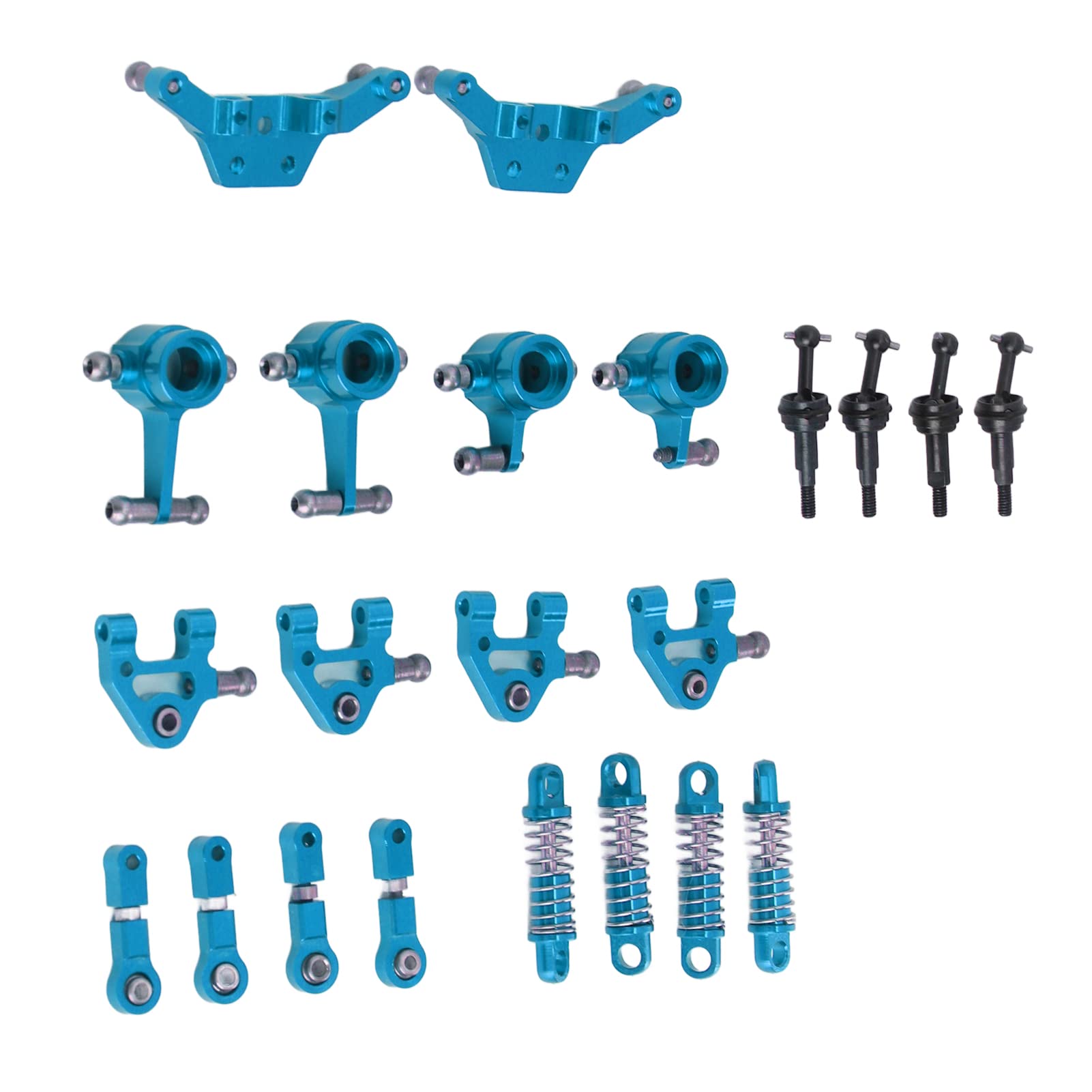 High-Performance CVD Drive Shaft for 1/12 Scale RC Cars - Durable Blue Upgrade Parts for Racing & Off-Road RC Vehicles | Perfect for RC Car Enthusiasts & Competitive Racing