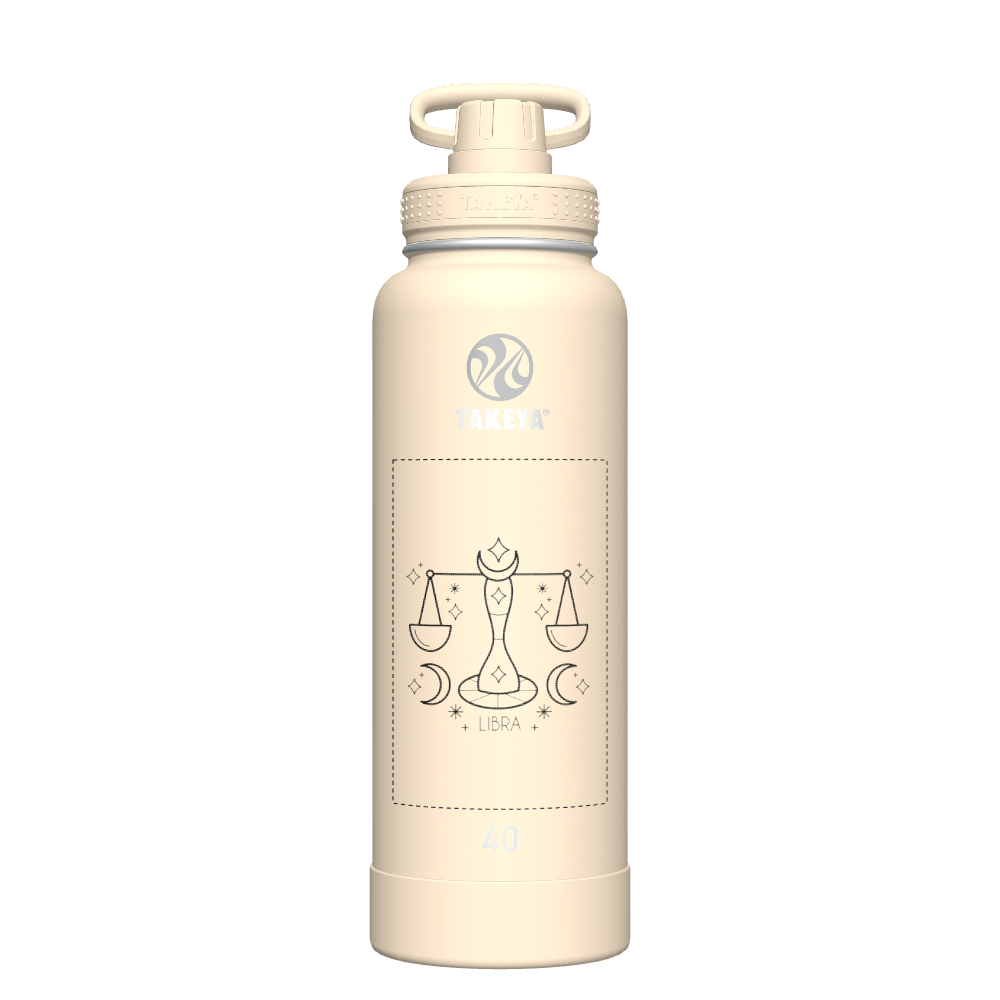 40oz Leak-Proof Bottle Spout Lid for Oat Milk - Customizable & BPA-Free - Perfect for Smoothies, Coffee, and On-the-Go Hydration