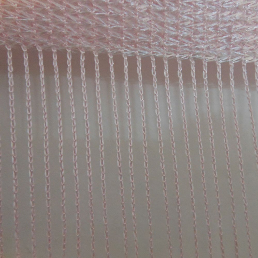 100cm x 200cm Pink Decorative String Fringe Door Curtain - Room Divider, Window Screen Panel for Boho Bedroom, Living Room & Nursery Decor