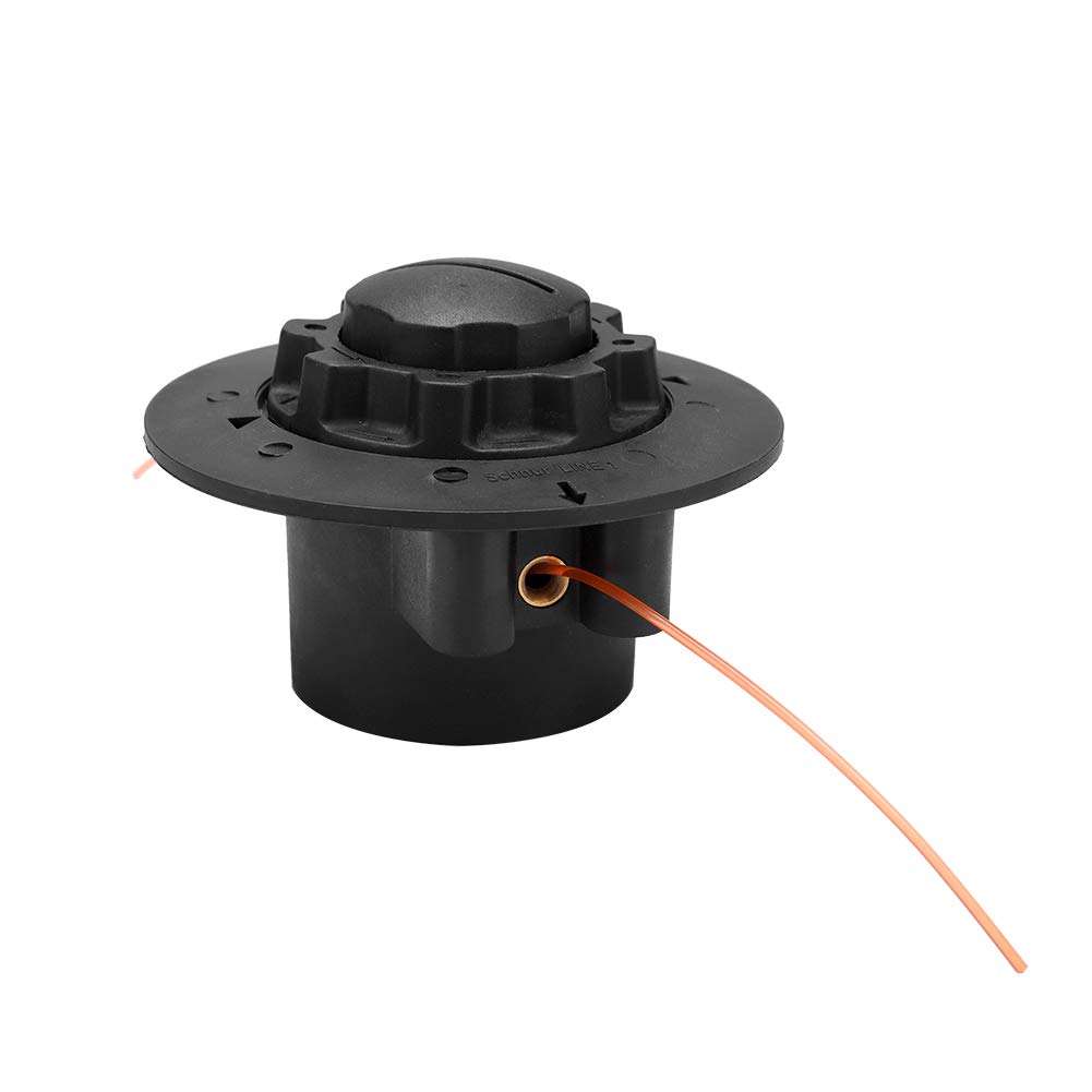 Universal Trimmer Head Replacement - Compatible with Most Brush Cutters & Lawn Mowers - Durable Grass Trimmer Head for Weed Cutter & Garden Maintenance - Perfect for Yard Work, Landscaping & Professional Lawn Care