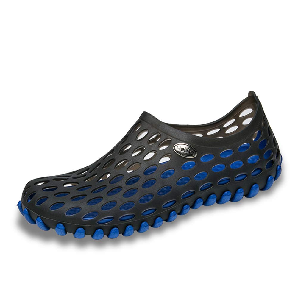 LEADER SHOW ® Men's Ultralight Hollow Sandals - Breathable Water Shoes for Summer, Beach, Pool & Outdoor Activities - Comfortable Aqua Shoes for Walking, Swimming & Travel