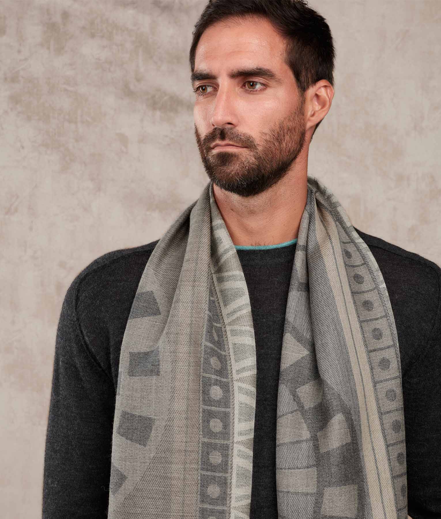 Stylish Winter Rolling Scarf - Soft & Warm Knit Infinity Loop Scarf for Women & Men - Perfect for Outdoor Activities, Travel & Cold Weather