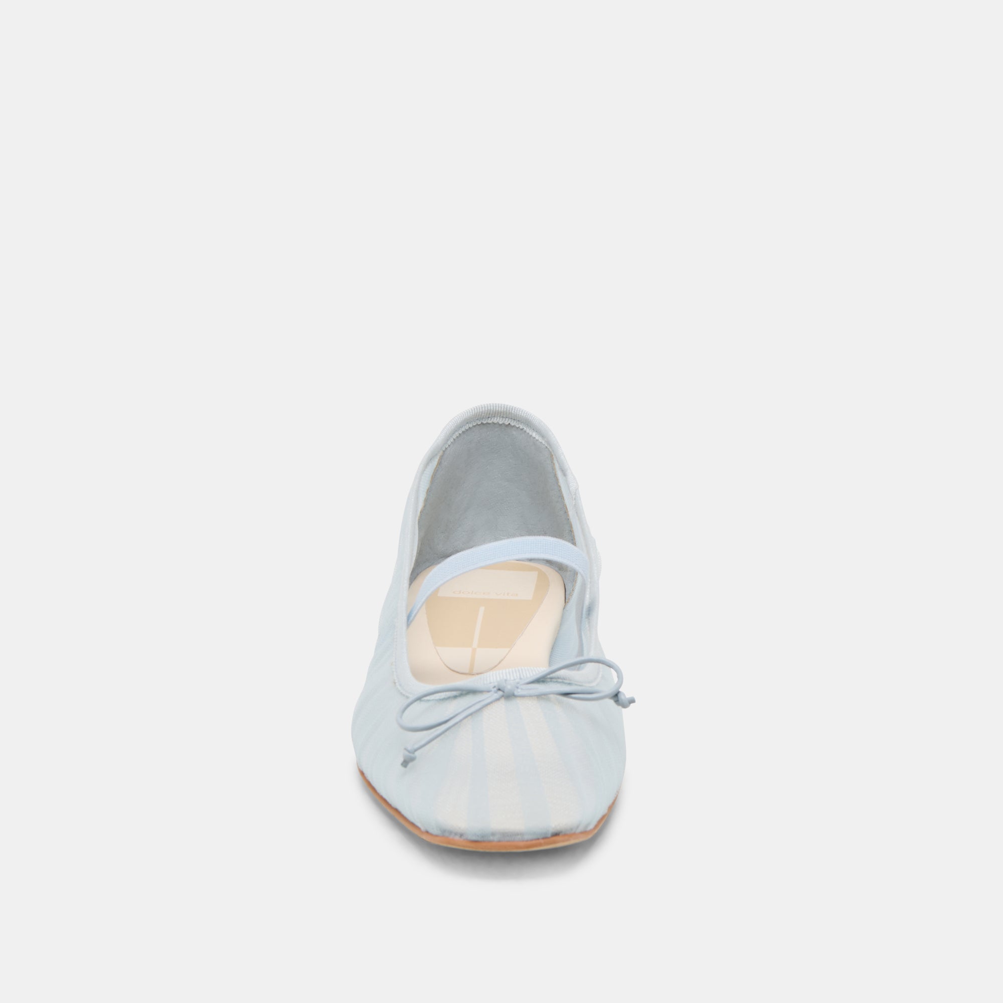 RAEVEN Women's Ballet Flats - Light Blue Tulle Shoes for Comfort & Style | Perfect for Weddings, Parties & Everyday Wear
