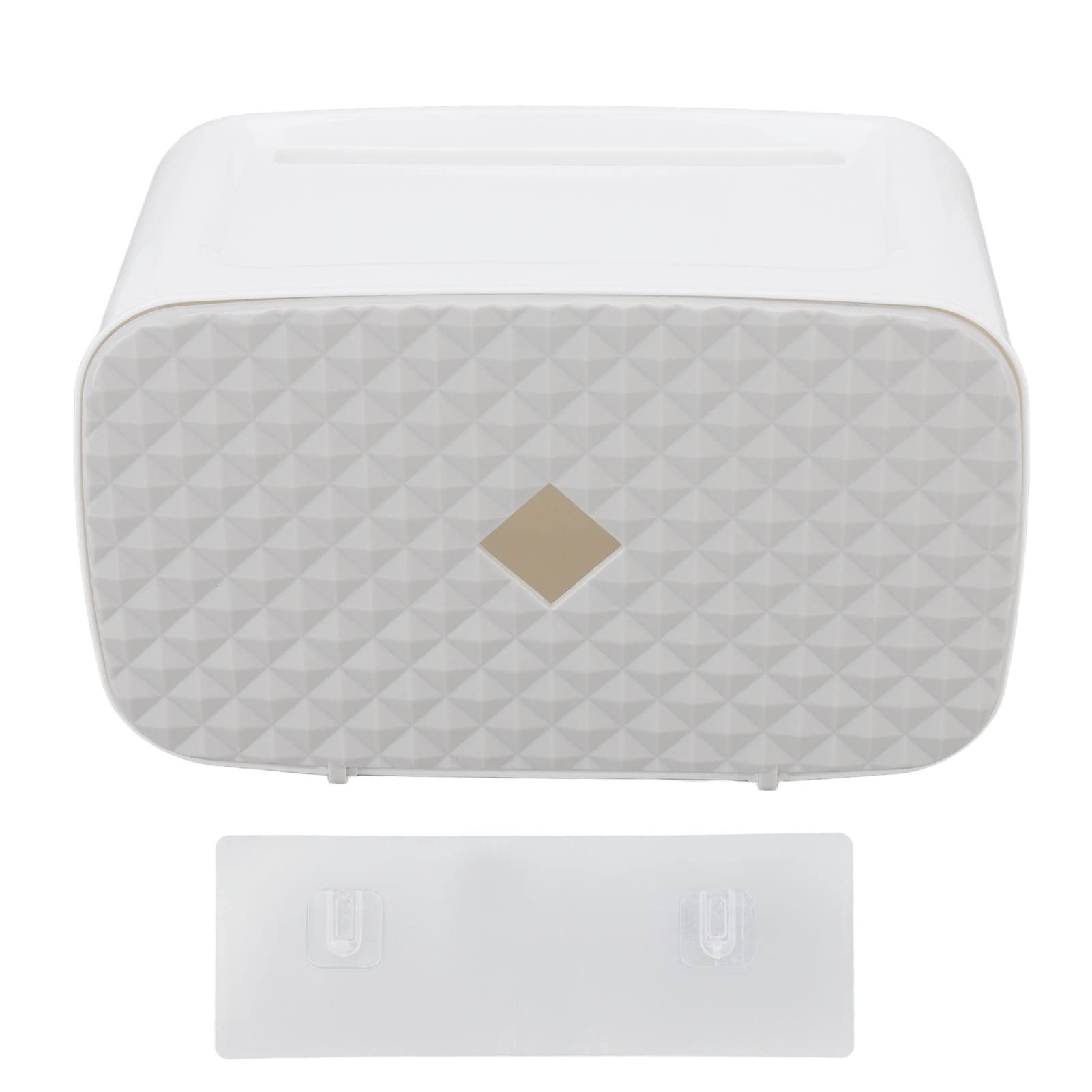 Premium Facial Tissue Box Holder - Automatic Opening Paper Towel Storage Case for Home, Bathroom & Living Room | Multipurpose Organizer for Tissues & Essentials