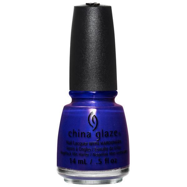 China Glaze Combat Blue T's Nail Polish 0.5 oz #83612 - Long Lasting Chip Resistant Nail Lacquer for Salon Quality Manicures at Home or Professional Use