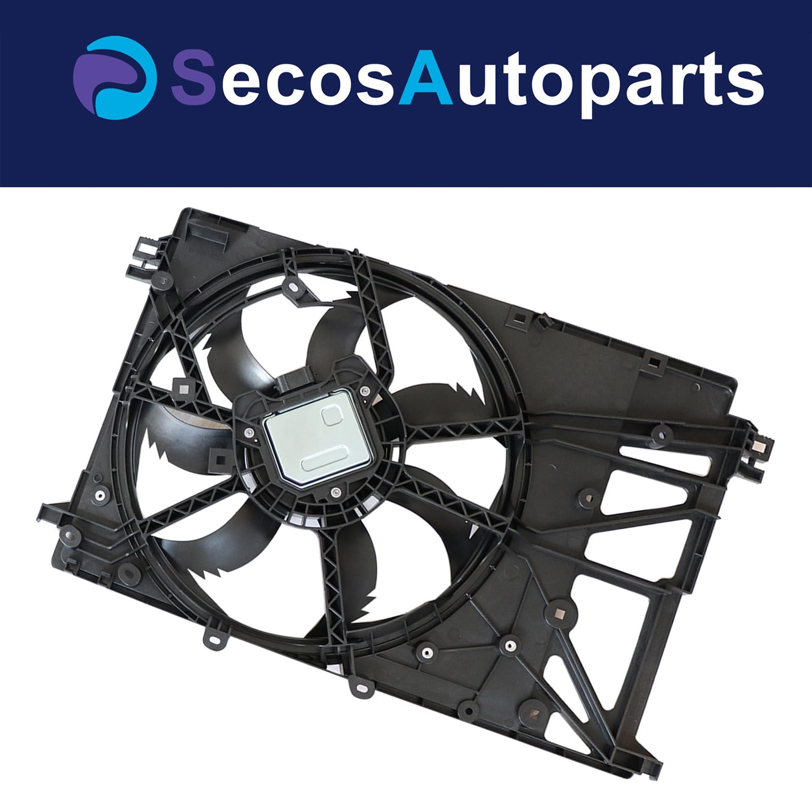 Secosautoparts 2.5L Engine Radiator Cooling Fan Replacement for Toyota Camry 2018-2023 L/LE/SE/XLE/XSE Models - OEM# 16361-31500 16360-25010 - Perfect for Engine Overheating Protection & Summer Driving