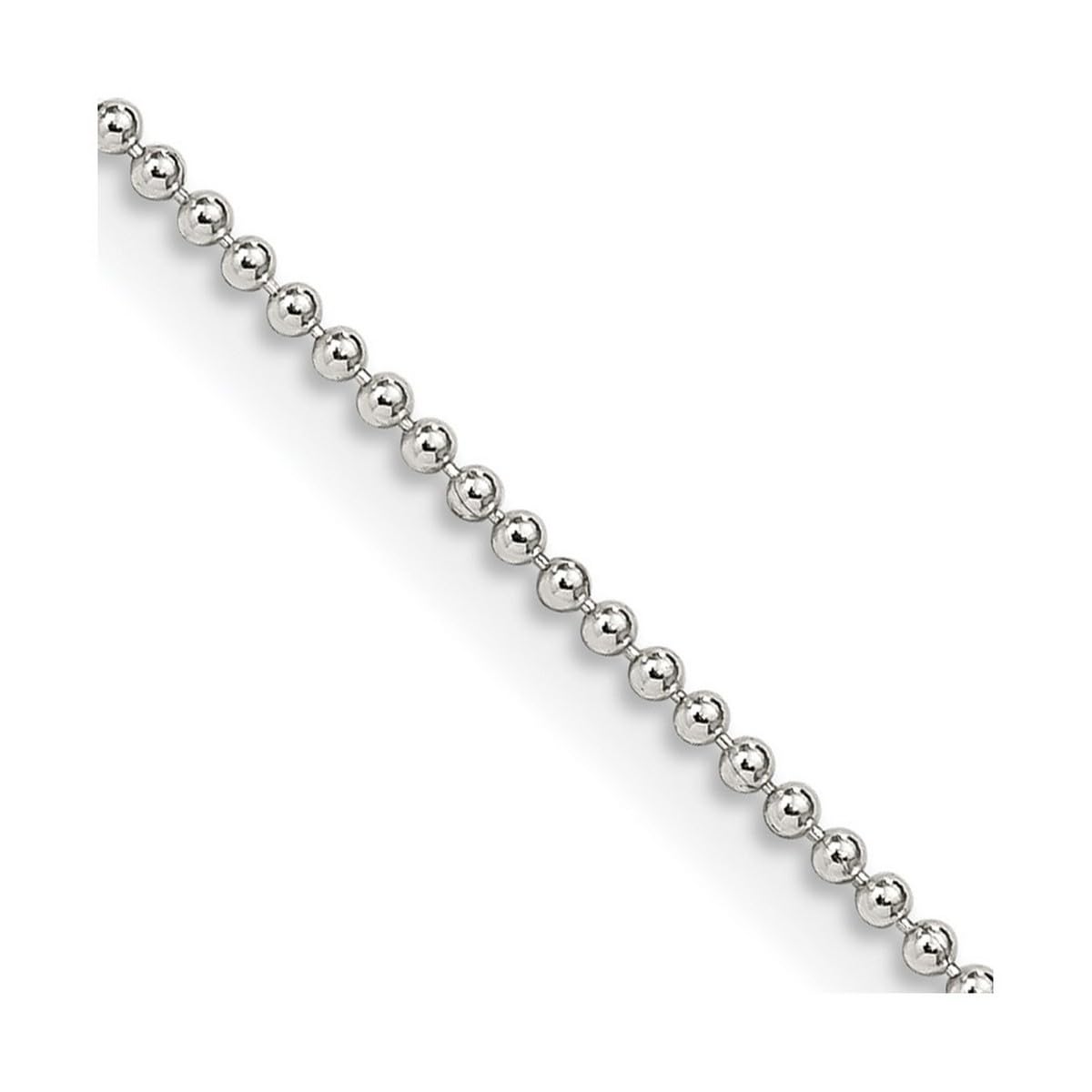 925 Sterling Silver Hollow Polished Chain Necklace - 16 Inch 1.25mm Lobster Claw Clasp for Women & Men | Elegant Layering Necklace for Everyday Wear, Gifts & Special Occasions