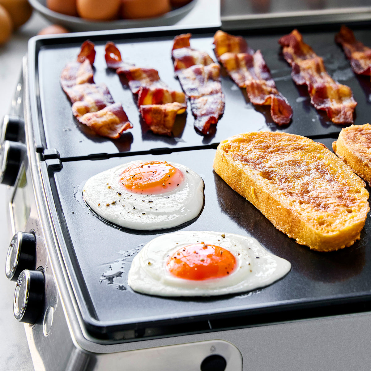 Elite XL Smoke-Free Grill & Griddle - Premium Stainless Steel Outdoor Cooking for BBQ, Camping & Backyard Parties