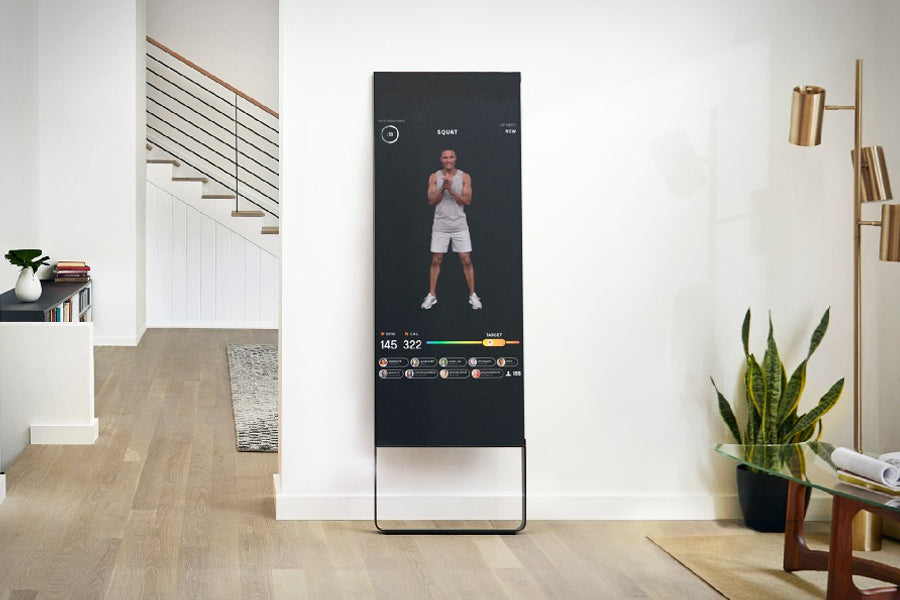 Lululemon Studio Mirror Pro - Smart Home Fitness Mirror with Live & On-Demand Workouts for Home Gym | Perfect for Yoga, HIIT, and Strength Training
