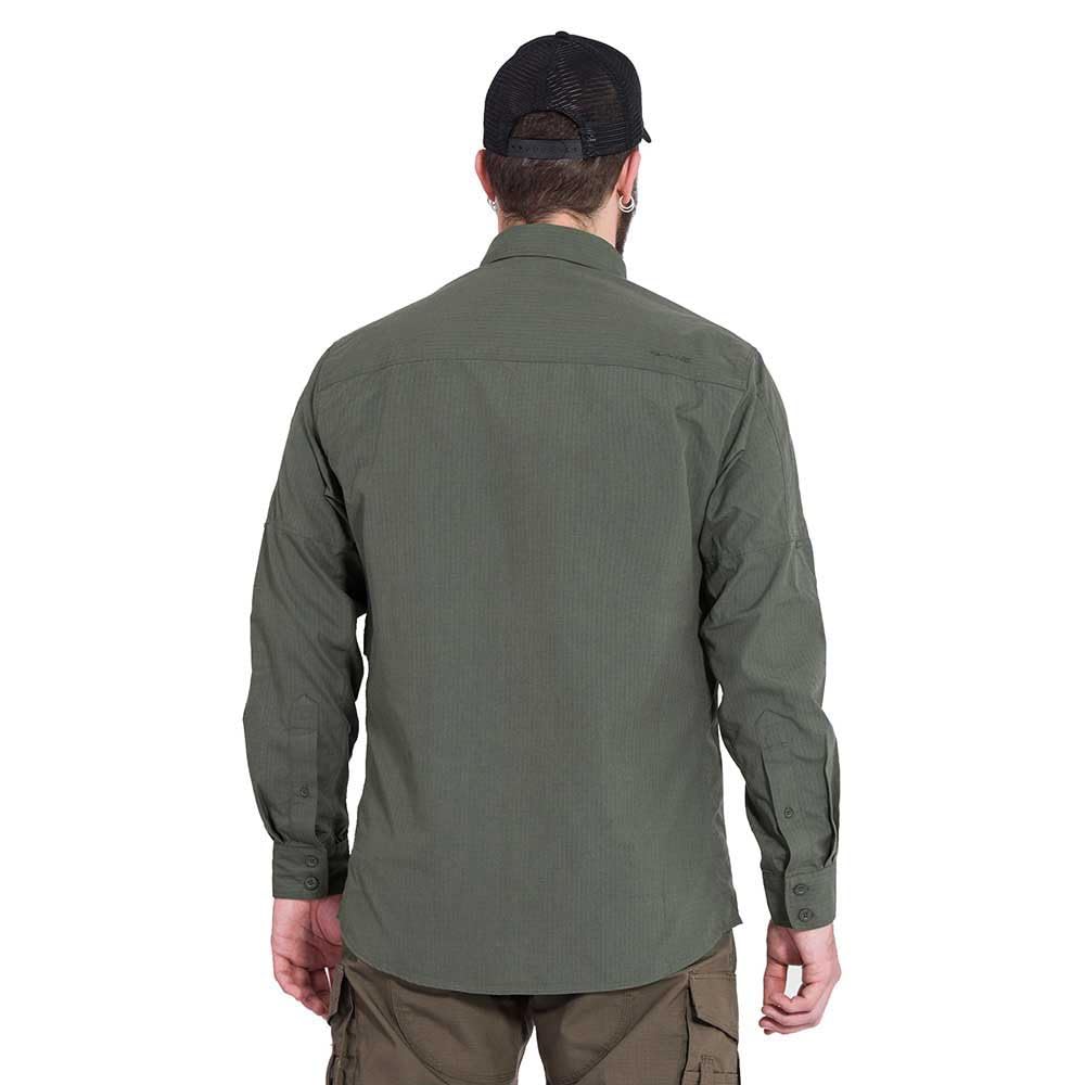 Pentagon Plato Tactical Shirt - Military Camouflage Green - Perfect for Outdoor Hunting, Airsoft & Tactical Training
