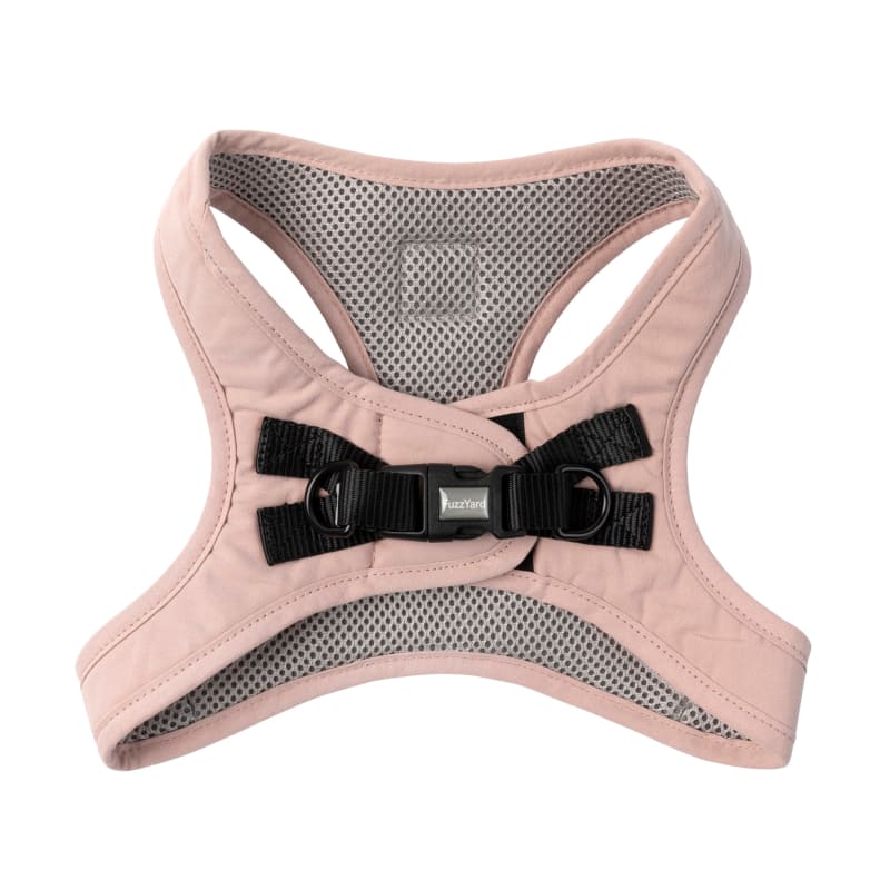 Fuzzyard Life Soft Cotton Blush Dog Step-In Harness - Adjustable & Comfortable for Small to Large Dogs (6 Sizes) | Perfect for Walking, Training & Outdoor Adventures