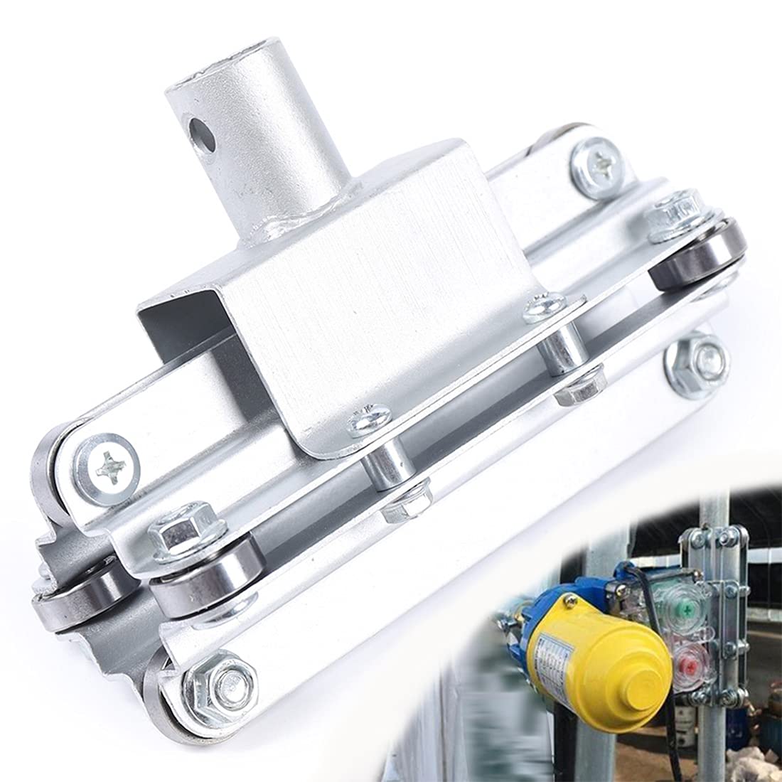 DNYSYSJ Greenhouse Side Ventilation System - Adjustable Creeper Climber for Vegetable & Flower Greenhouses | Perfect for Plant Growth & Temperature Control