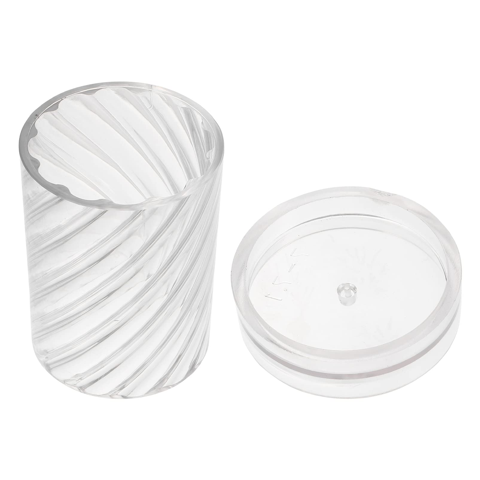 VICASKY Spiral Cylinder Candle Mold - 10.2x7cm DIY Plastic Candle Making Kit for Aromatherapy, Wedding, Dinner & Home Decor Candles - Perfect for Crafting, Gifts & Romantic Ambiance